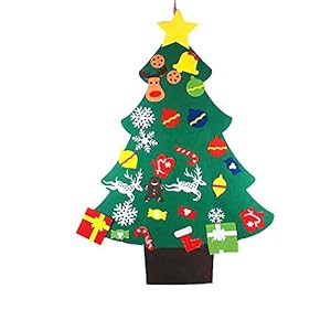 gengyouyuan voelde kerstboom Kerstmis voelde DIY decoraties Stereo cartoon 3D kerstboom boom