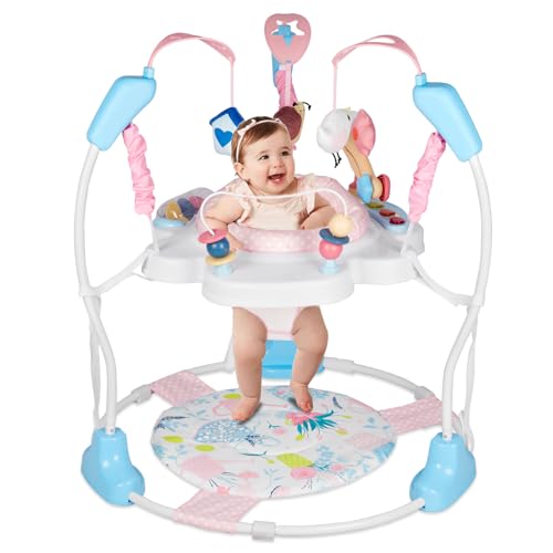 Image of Otrolepota Baby Activity Center, Infant Jumpers and Bouncers with Music, Lights, Infant Toys, 360°Rotating Seat, 3 Adjustable Heights, Baby Play and Learning Center for 6+ Months