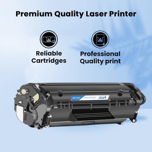 Image of EVM Compatible Toner Cartridge for HP LaserJet P1007 /P1008 /P1106 /P1108 /Pro M1136 MFP /M1213nf /M1216 - 2000 Pages | High Density | 1 Year Warranty