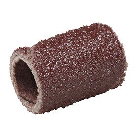 3M 60440200461 0.25 in. Dia. x 0.5 in. P120 Grit Aluminum Oxide 341D Cloth Band44; Pack of 100 - Brown