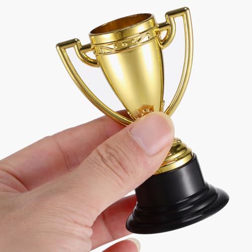 Milisten Mini Troféus Troféu De Troféus De Plástico Para Crianças Copos De Troféu De 4 Polegadas Par