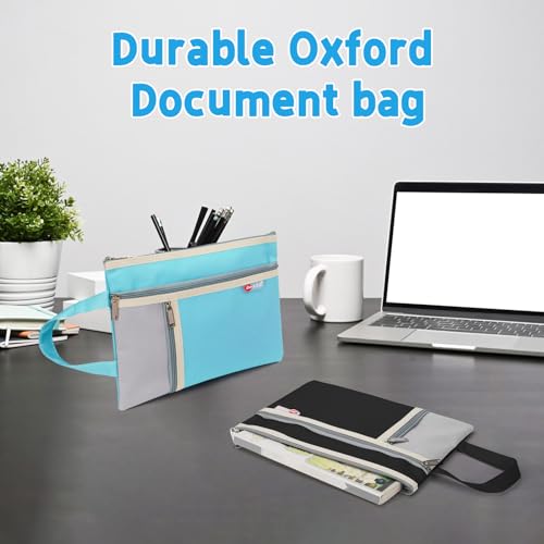 Pochette étanche A5 Oxford robuste, sacoche de rangement durable