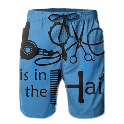 Maillot de bain pour homme avec motif carte à jouer short de plage casual