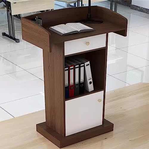 LZMZMQ Rednerpult Lecterns Podium-Host-Ständer, Bodenstehend –...