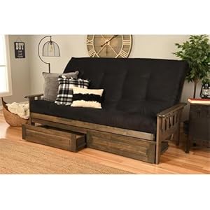 Kodiaktucsonqueenfutonframewithstoragedrawerswoodfutonsetwithmattressincludedinsuedefabricmattressblackwalnut Urban Country Home Decor Kodiak tucson queen futon frame with storage drawers wood futon set with mattress included in suede fabric mattress blackwalnut urban country home decor