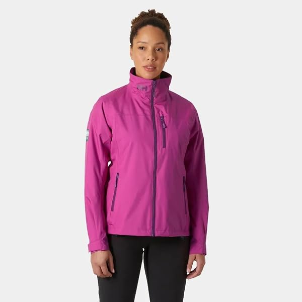 Helly Hansen Crew Midlayer Jacket 2.0 for Women - Stylish Waterproof Coat with Fleece-Lined Comfort, 663 Magenta 2.0 - X-Large by Helly Hansen - Image 2