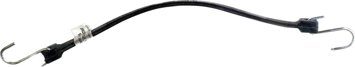 KotapKotap BRS-10 Black EPDM Rubber 10-Inch Tiedown Strap