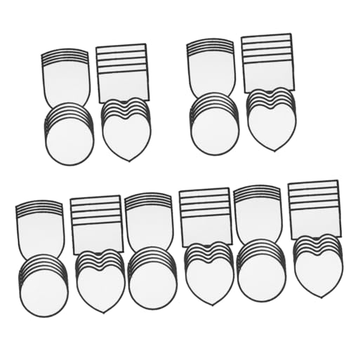 Patchs thermocollants vierges multi-usages VILLFUL lot de 5
