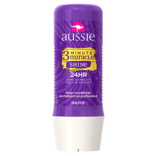 Aussie 3 Minute Miracle Shine Conditioning Treatment, 8 Fluid Ounce