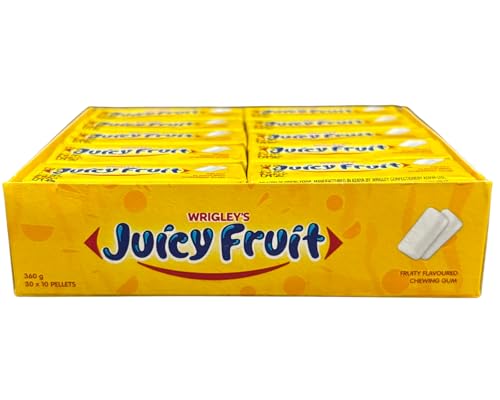 WRIGLEYS Juicy Fruit Kagummi- Juicy Fruit Kaugummi-Pellets - 30x12g