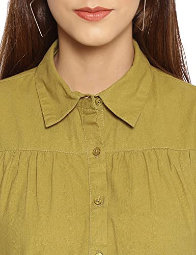 Image of oxolloxo Light Yellow Floral Print Tunic