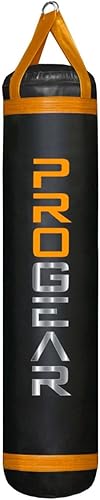 Progear - Saco de boxeo pesado muay thai de 130 libras