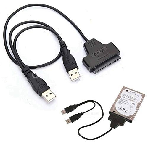 Cable adaptador USB 2.0 a SATA para disco duro 2.5 pulg
