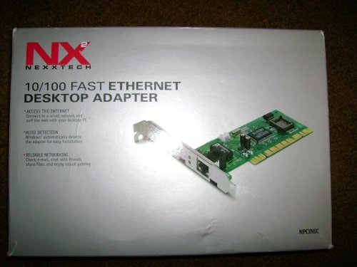 NexxTech 10/100 Fast Ethernet Desktop Adapter NPCINIC