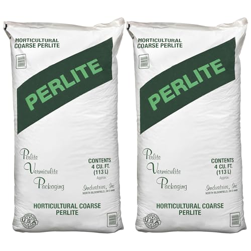 PVP Industries Organic Perlite Planting Soil Additive White 4-Cubic Feet (2-Pack)