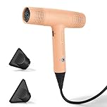 mdlondon Blow Professional Hair Dryer (Blush), Lightweight Hairdryer (360g), 1600W Hairdryers for Women and Men with 3M Cable and 3 Heats/Speeds - Genuine mdlondon Hair Dryers & Accessories