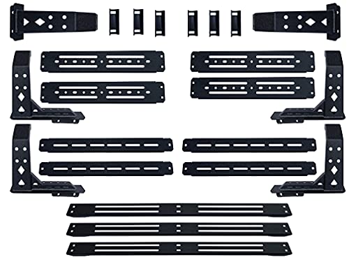 Tkmauto Plus Truck Adjustable Bed Rack Cargo Carrier Compatible With Jeep Gladiator, Ford Ranger, Chevy Colorado, Gmc Canyon, And Toyota Tacoma #TOP6