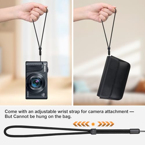 Funda para Cámara Lacdo Compatible Canon PowerShot SX740 Negra miniatura 6