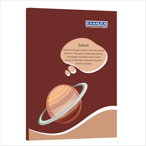 Image of KAANUKA Unruled Notebooks | 172 Unruled Pages | Crown /King Size Notebooks | 24 cm x 18 cm | Set of 5 Notebook