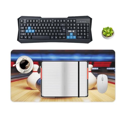 Bowling Desk Pad con Base de Goma Grande 30x60 cm miniatura 4