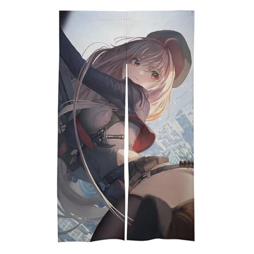 �̂�� �Ռ� �Ԏd�؂� �a�� �����̏��_�FNIKKE �J�[�e�� �ۉ� ��/�g�C�Ւf �L�� �E�ߏ� �L�b�`�� ���r���O �K�i 86x143cm