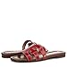 Sam Edelman Women's Bay Flat Sandal, Summer Red, 9