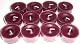 Partylite Teelichter – 12 Teelichter in Maulbeere