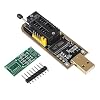 2Sets SOIC8 SOP8 Test Clip for EEPROM 93CXX/25CXX/24CXX + CH341A 24 25 Series for EEPROM Flash BIOS USB +1.8V Adapter + Soic8 Adapter Programmer Module Kit