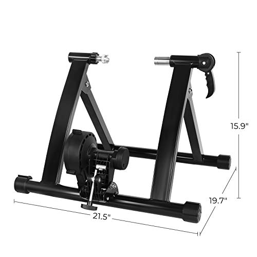 Songmics Magnetic Bike Trainer Stand With Noise Reduction Wheel, Black Usbt003B01 #TOP6