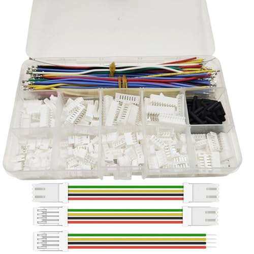 Kit de conector PH 2.0 mm con cables de silicona pre-crimpados miniatura 1