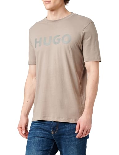 T-Shirt HUGO Hommes Dulivio en jersey de coton léger col rond