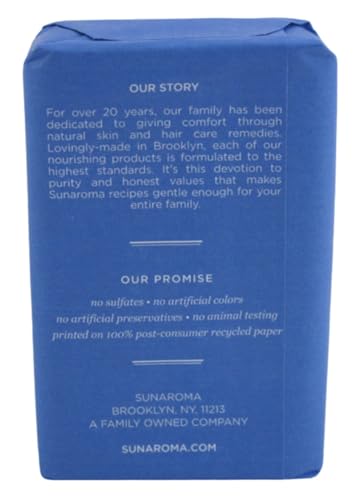 Sunaroma Soap Bar Goats Milk Shea Butter + Honey 8 Ounce (Pack of 6) image 4