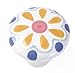 Laurey 8700 Sorrento 1-1/2-Inch Diameter Porcelain Knob, Hand Painted