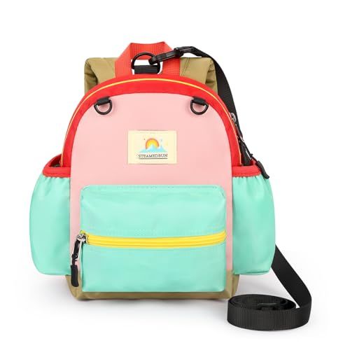 STEAMEDBUN Backpack Leash for Toddlers 1-3: Baby Backpack with Leash for Boys Girls - Anti-Lost Harness for Walking