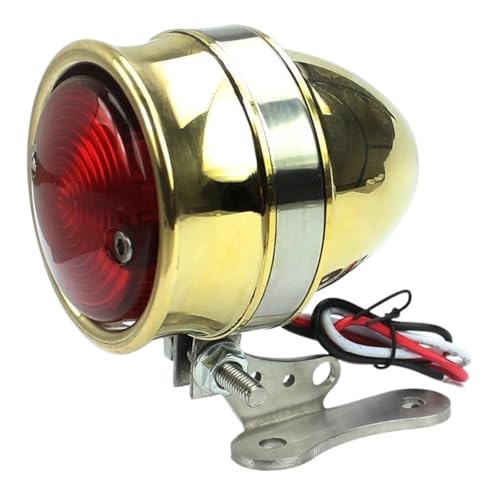 Feu arrière de moto style brat 12V finition haut de gamme cafe