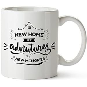 Housewarming Gifts For New Home – Unieke First Time House Owner Gift Ideas voor mannen en vrouwen – House Warming Decoratie Geschenken voor hem, haar, paar – 11oz koffiemok Cup aanwezig