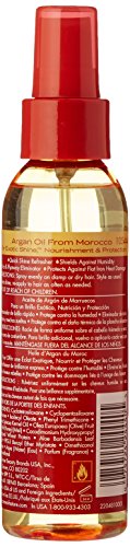 Argan Oil Anti Humidity Gloss & Shine Mist By Creme Of Nature, Argan Oil Of Morocco, Provides Heat Protection, 4 Fl Oz #TOP1