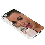 Kim Kardashian Cry Ugly Face for Iphone Case (iPhone 6 plus white)
