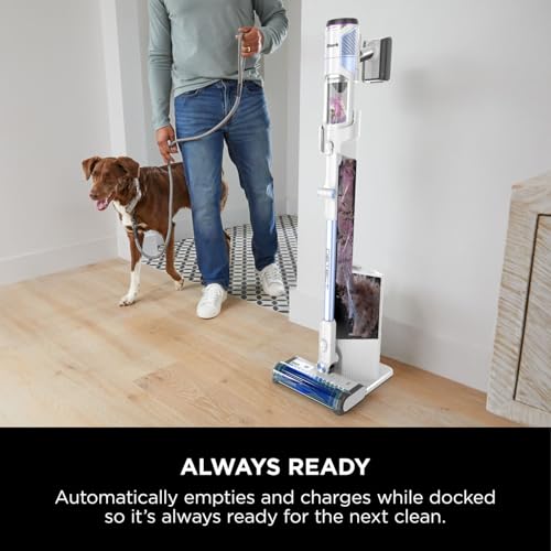 Detect Clean & Empty Cordless Vacuum Cleaner, Cloudy Blue - Image 4