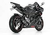 Auspuff YAMAHA YZF-R6 2006-2007 RJ11 SHARK Street GP Slip on Ersatzdämpfer (4-1)
