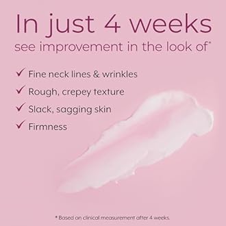 DEKLIDERM Neck Firming Cream – Anti Aging Retinol Cream Visibly Reduces Neck Wrinkles and Sagging – Neck Cream for loss of Firmness