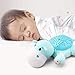 Fisca Baby Sleep Soother, Infant Sleeping Toy 60 Lullabies White Noise Starlight Projection Sound Machine (Plush Hippo)