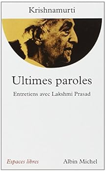 Paperback Ultimes Paroles [French] Book