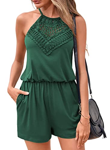 Mono corto halter para mujer ideal para paseos veraniegos y tardes de terraza casuales