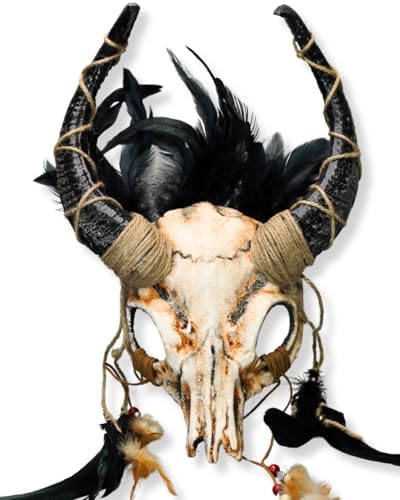 BEYOND MASQUERADE B Ram Horns Cosplay Mask Headpiece Headwear Pag...