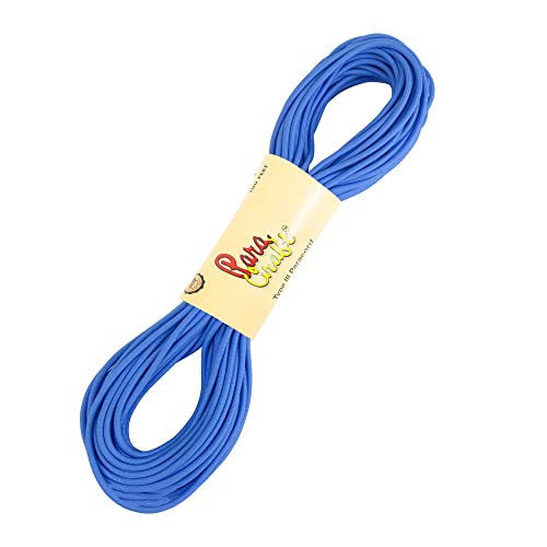 Image of 550 para Cord Parachute Survival Cord Rope Spec Type III 7 Strand Paracord Rope, Military Grade Nylon 4mm Diameter(Light Blue, 20)