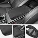 SXCY for 2025 2026 XC40 Armrest Cover for Volvo XC40 2018-2025 2026 Accessories 2025 2026 XC40 Center Console Cover 2025 2026 XC40 Middle Console Cover (Black Line Thin Cover)
