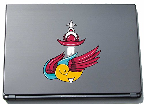 Pinkelephant LAP-Misc2-Birds9-210 Autoadesivo per Portatile Dimensioni da 210 x 189 mm