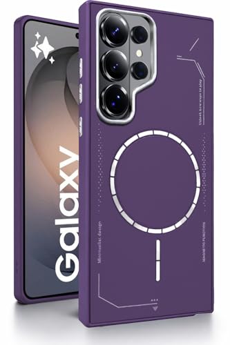 Image of DIZORO Premium Magnetic Case Compatible with Samsung S26 Ultra 5g, [Military Grade Drop Protection][Fit for MagSafe], Slim Anti-Fingerprint & Soft Touch Full Body Protective Back Cover (DEEP)
