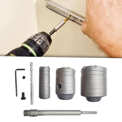 Kit de brocas para hormigón con varilla de conexión 35 cm miniatura 3